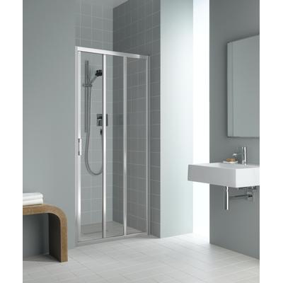 Kermi Gleittür Liga G3R 0850x2000, silber mattglanz ESG klar LIG3R085201AK Image