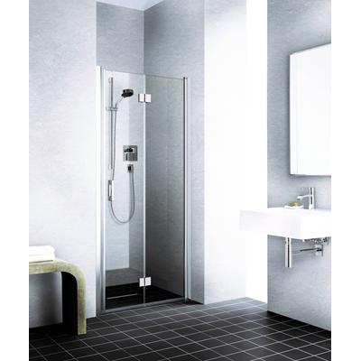 Kermi Pendel-Falttür Liga 2SR 0930x2000, silber hochglanz ESG klar mit KermiClean LI2SR09320VPK Image