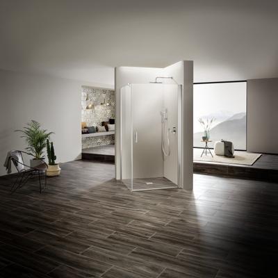 Kermi Pendeltür Pega 1KR 1000x1850 BV: 965-990 SIHG ESG klar, PE1KR10018VAK PE1KR10018VAK Image