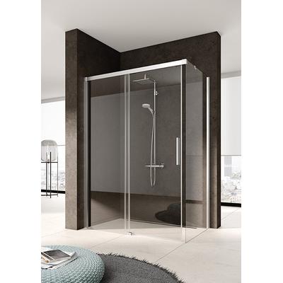 Kermi Seitenwand Nica TWL 1030x2000, silber hochglanz, ESG Opaco, NITWL10320VUK NITWL10320VUK Image