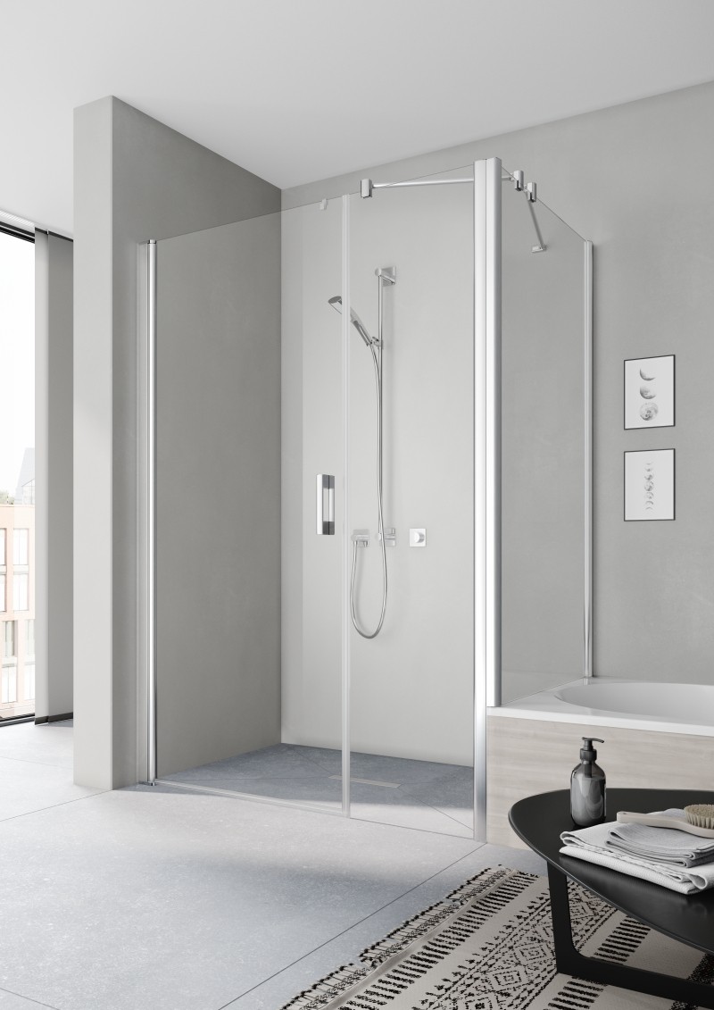 Kermi Pendeltür PEGA 1OL 1030x1850 GAK: 990-1015 SIHG ESG Opaco, PE1OL10318VUK PE1OL10318VUK Image