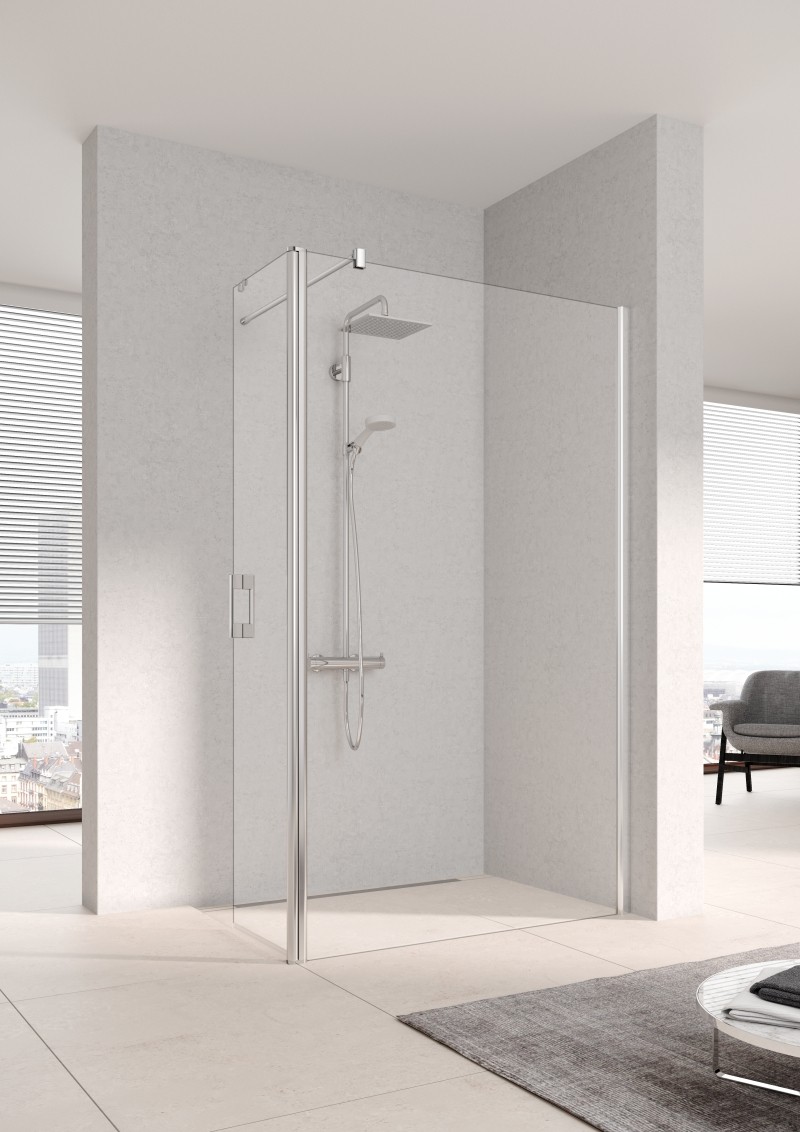 Kermi WALK-IN PEGA TFR 0930x1850 GAK: 890-915 SIHG ESG Opaco Clean, PETFR09318VYK PETFR09318VYK Image