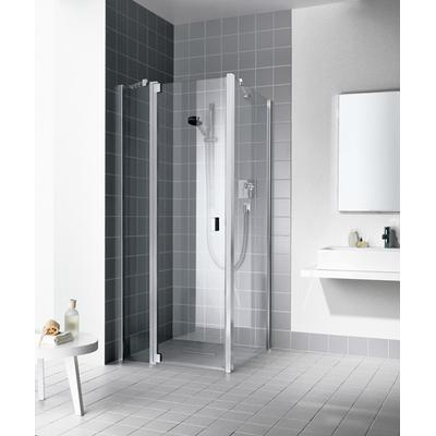 Kermi Pendeltür Raya 1GL 1230x1850, silber hochglanz, ESG klar mit KermiClean, RA1GL12318VPK RA1GL12318VPK Image