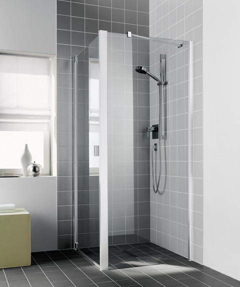 Kermi Seitenwand Raya TWD 0750x1850, silber mattglanz, ESG klar, RATWD075181AK RATWD075181AK Image