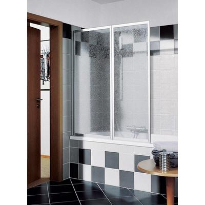 Kermi Faltwand Vario 2000 FW2 0600x1400, silber mattglanz, ESG klar mit KermiClean V2FW2060141PK Image