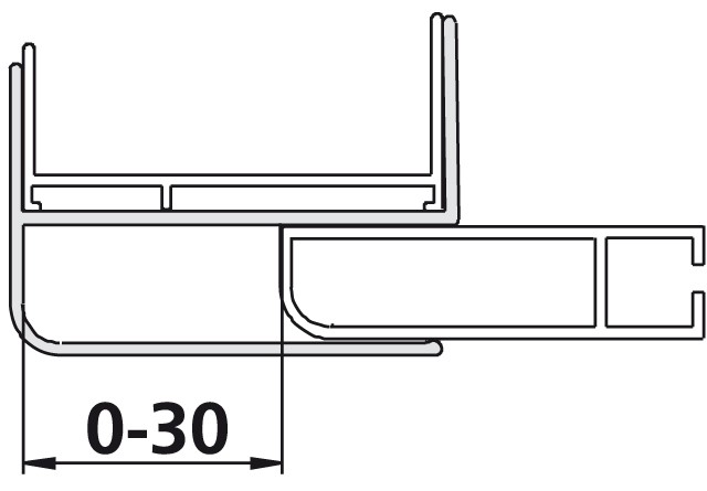 Kermi Kombiprofil Nova 2000 KPKSW1850 weiss, ZDKPKSWN21852K ZDKPKSWN21852K Image