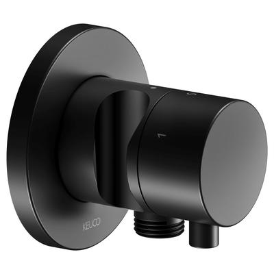 Keuco IXMO Black Selection Umstellventil m. Absperrung m. Schlauchanschluss u. Brausehalter, rund 59549371201 Image