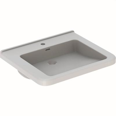 Geberit Waschtisch Dejuna, B: 600, T: 550 mm, 128661600, weiss mit Keratect 128661600