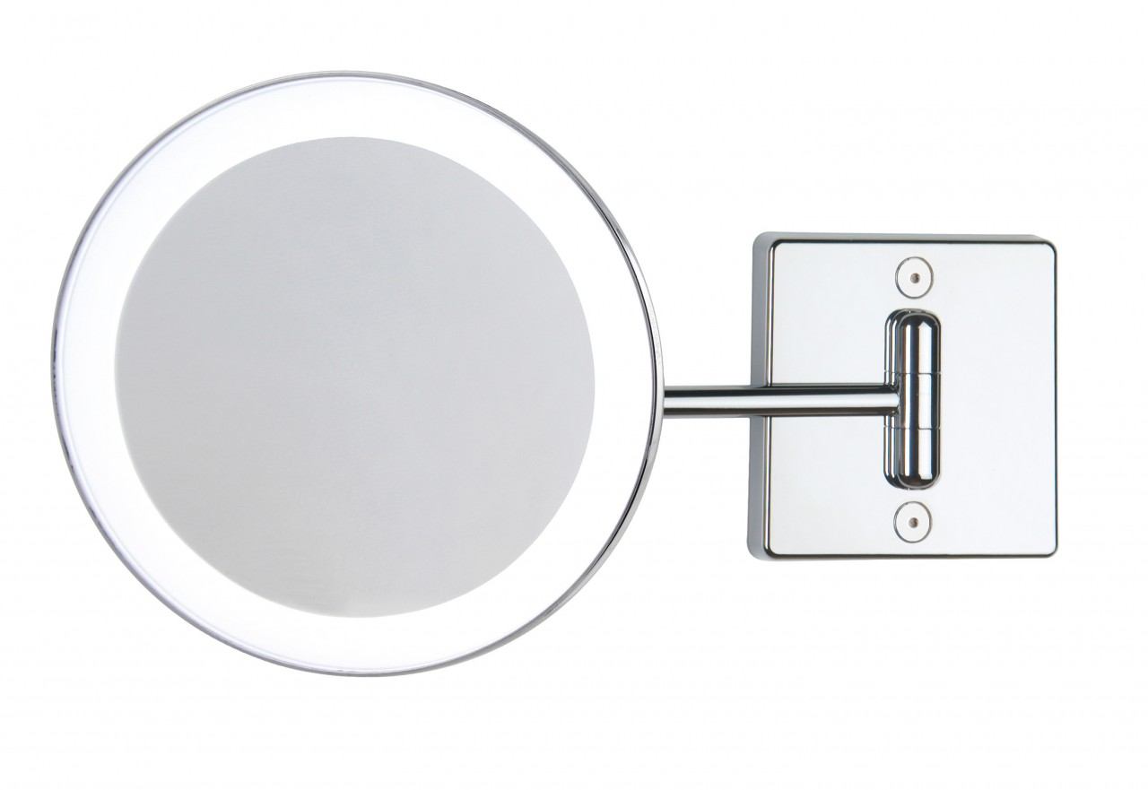 Koh-I-Noor DISCOLOLED Indirekter Stromanschluss mit Stecker. Einfacher Arm Ø 23 , Chrom, C36/1KK3 C36/1KK3 Image