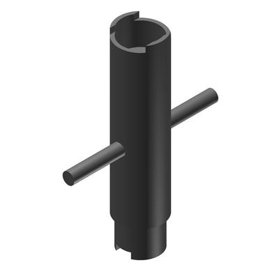 Kermi kv-Einstellschlüssel Metall , ZV00350001 ZV00350001 Image
