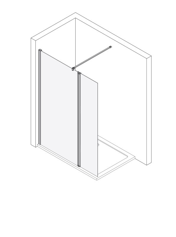 Koralle WalkIn myDay WWP L 160, VB00916020A71 VB00916020A71 Image