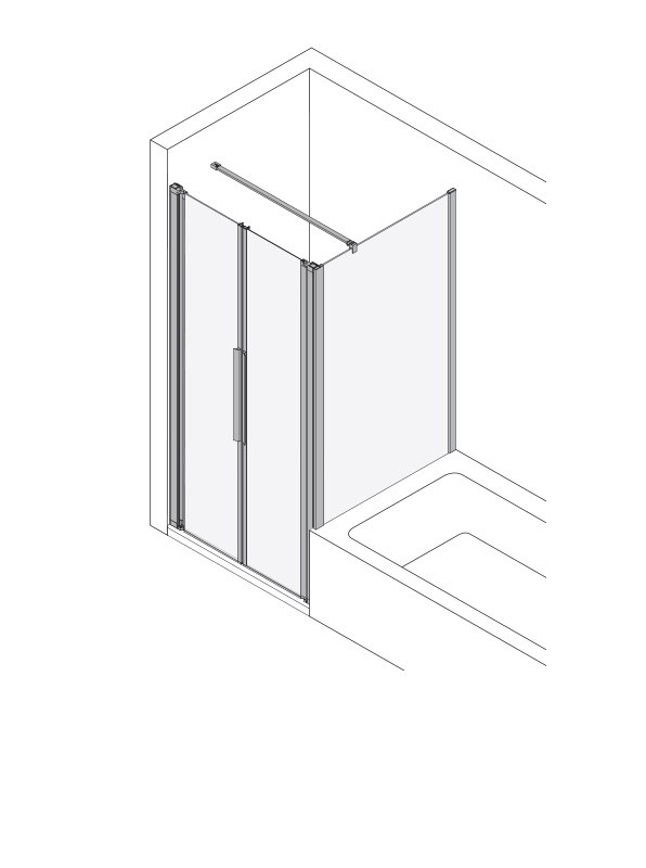 Koralle Trennwand myDay WNK 100, VB03310017AA1 VB03310017AA1 Image