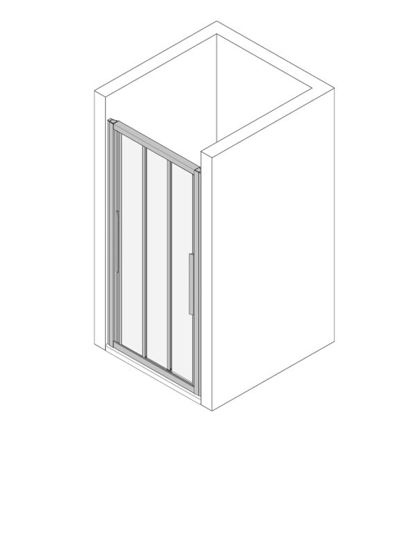 Koralle Schiebetür myDay S3 100, VB03610020D71 VB03610020D71 Image
