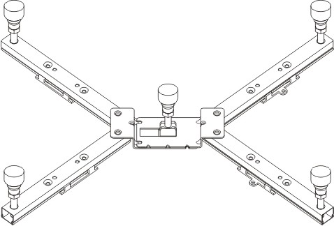 Koralle Wannenfußgestell A6/B, Z3456000X1 Z3456000X1 Image