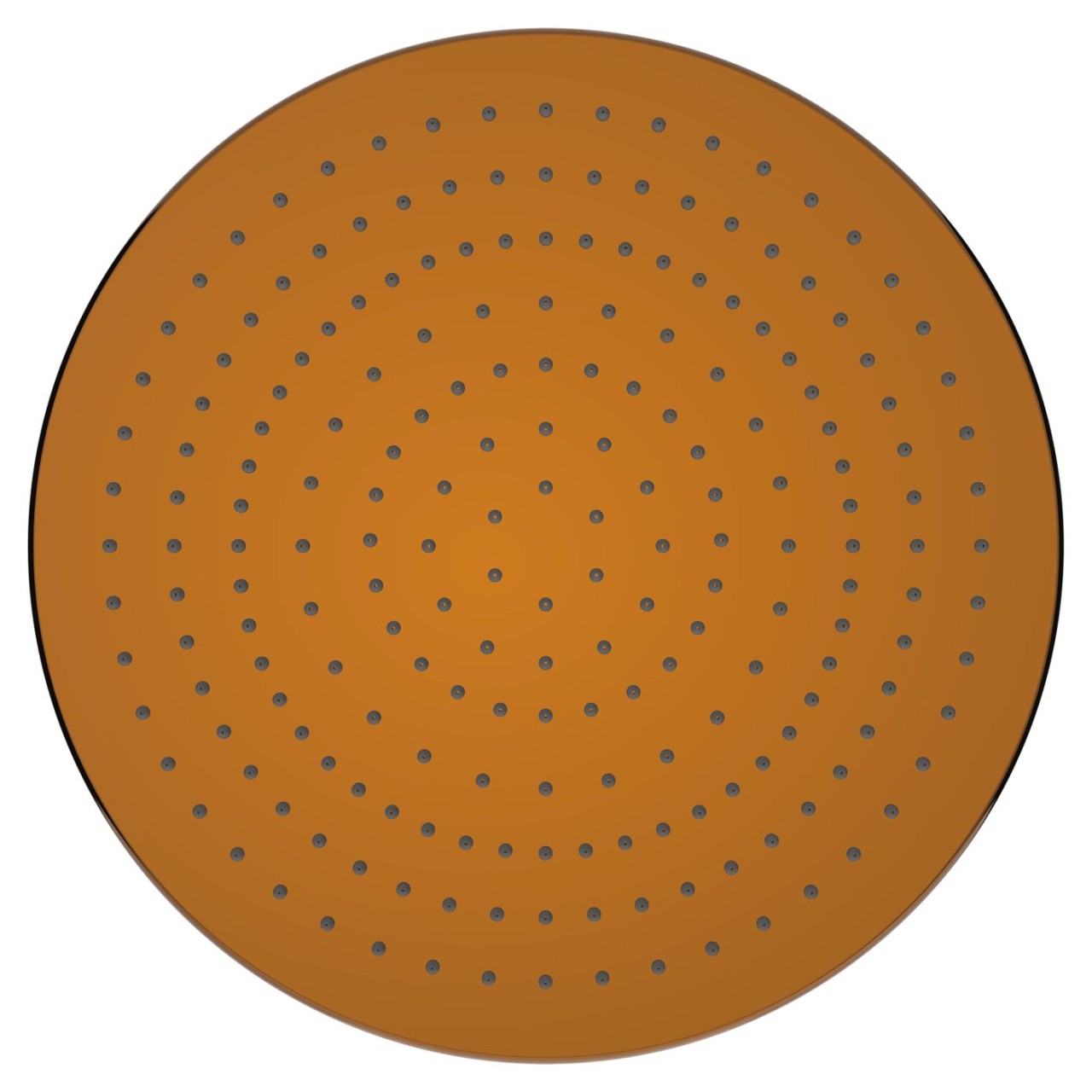 LAUFEN Kopfbrause Ø300mm, PVD Roségold Rund Ohne Brausenarm H3679810822321