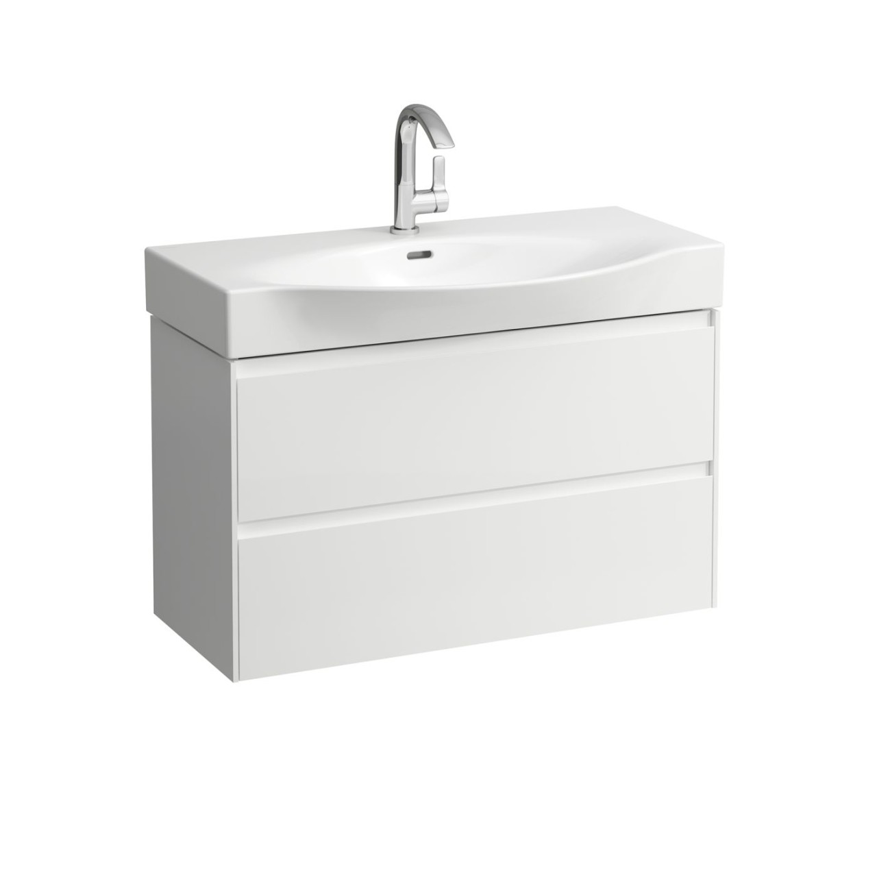 Laufen Waschtischunterschrank LANI 368x882x515 2 Schubladen H4042121129901 Image