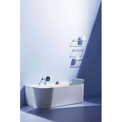 LAUFEN Badewanne Sonar 1600x815x535mm mit Schürze Mineralwerkstoff Sentec weiss, H2203470000001 H2203470000001 Image