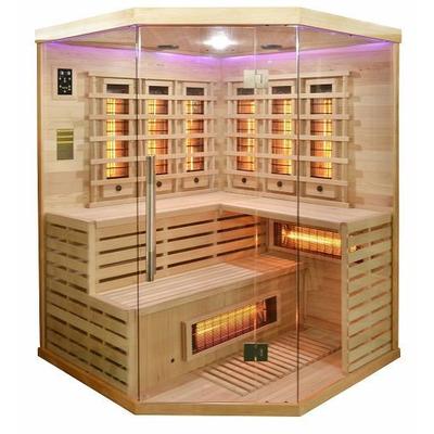 Neuesbad Infrarotkabine 150 x 150 x 200 cm, Hemlock, 3-4 Personen NB1J211501 Image