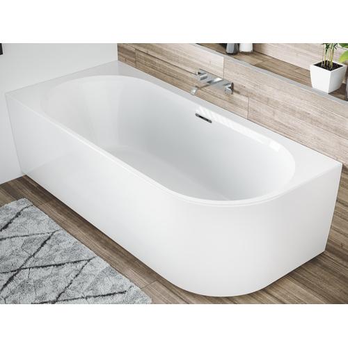 Riho wandstehende Badewanne Desire Corner 184x84 R Sparkle Mood, B087003005 B087003005