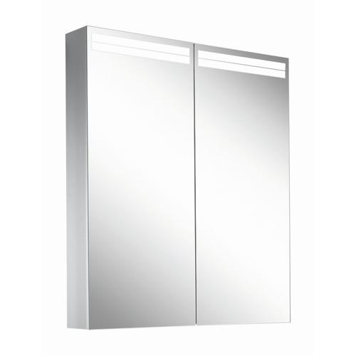 Schneider Spiegelschrank ARANGA Line TW 70/2/TW, silbereloxiert, 160.470.02.50 160.470.02.50