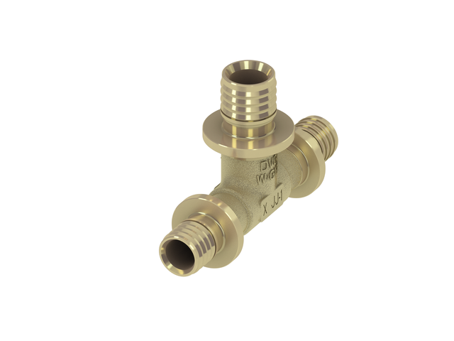 Tece flex T-Stück reduziert Dim. 40 x 32 x 32, Siliziumbronze, 710617 710617 Image