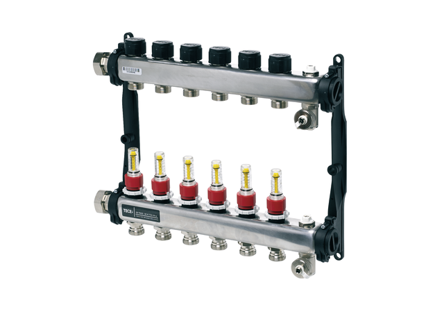 "Tece floor Edelstahlvert. HKV 3 mit DFA SLQ, poliert, 1" IG flachdichtend, 77310003 77310003" Image