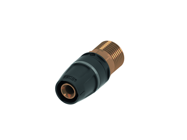 "Tece logo-Push Übergangsnippel Dim. 20 x R 1/2", Rotguss/Si-Bronze, 8713104 8713104" Image