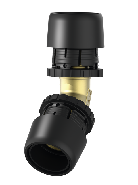 Tece logo-Ax Winkelkupplung 45 Grad Dimension 25 x 25, Siliziumbronze, 8802501 8802501 Image