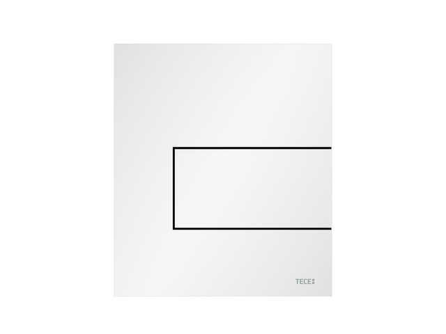Tece square Urinal-Betätigungsplatte m. Kart. Metall, Weiß matt, 9242814 9242814 Image