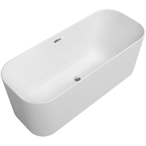 Villeroy & Boch Badewanne Finion Wasserzulauf verchromt White Alpin, 177FIN7N100V401 177FIN7N100V401