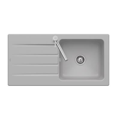 Villeroy & Boch Einbauspüle Architectura 60 1000x510mm Ablgarn. aus Keramik Almond cplus, 336001AM 336001AM Image