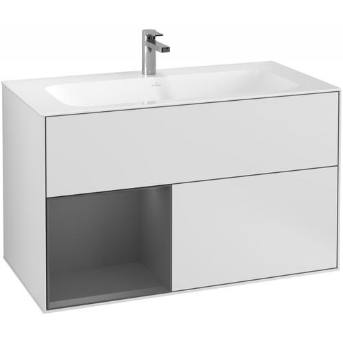 Villeroy & Boch Waschtischunterschrank Finion F03 996x591x498mm mit Regalelement , F030GKMT F030GKMT