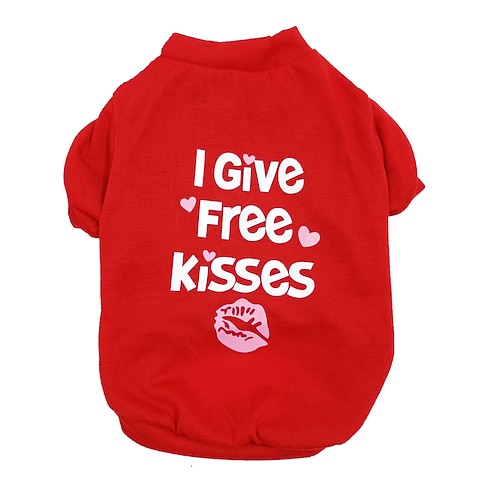 Hund Katze Hemd / T-Shirt Mode Niedlich Atmungsaktiv Weich Waschbar Bequem Outdoor Alltagstauglich Hundebekleidung for Bichon Frise Zwergspitz Baby Haustier Papillon Klein Image