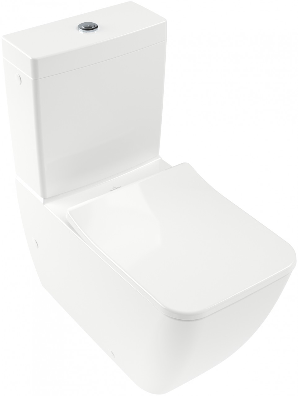 Villeroy & Boch Tiefspül-WC für Kombination Venticello 375x700x400mm re-eckig bodenst Abg. waagr. DF 4612R001 Image
