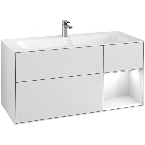 Villeroy & Boch Waschtischunterschrank Finion F07 1196x591x498mm mit Regalelement, F070GFMT F070GFMT