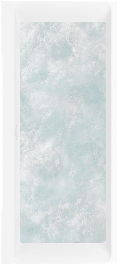 Villeroy & Boch Subway 3.0 rechteckige Badewanne, mit Whirlpoolsystem Hydropool Entry (HE), inklusiv UHE170SBW2B2VRW Image