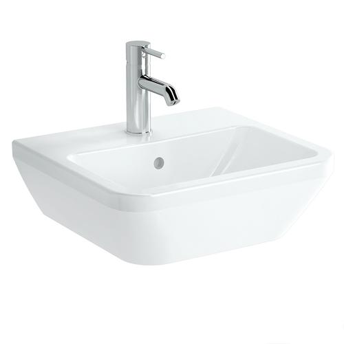 Vitra Integra Handwaschbecken 45 cm eckig Weiß, 7047L003-0001 7047L003-0001