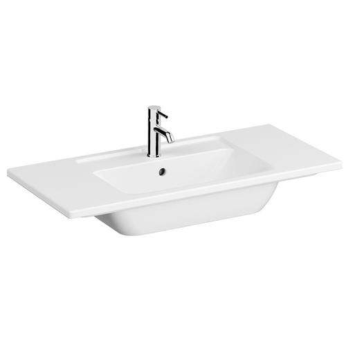 Vitra Integra Möbelwaschtisch 100 cm Weiß, 7057B003-0001 7057B003-0001