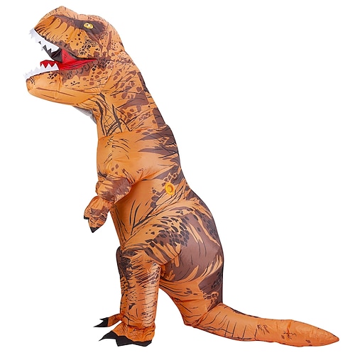Dinosaurier Halloween Partykostüm Aufblasbare Kostüme Karnevalskostüm Lustiges Kostüm Kinder Erwachsene Herren Damen Jungen Halloween Maskerade Leistung Party Halloween Einfache Halloween-Kostüme