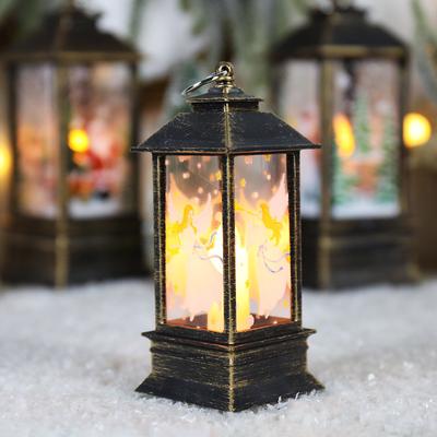 Christmas Decorative Lantern Led,Santa Snowman Elk Indoor Lanterns Decorative,Outdoor Hanging Lantern,Decorative Lanterns.