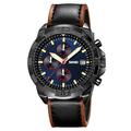 Montre à Quartz pour Hommes SKMEI Montre de Mode d'Affaires Lumineuse Chronomètre Calendrier Étanche Montre en Cuir