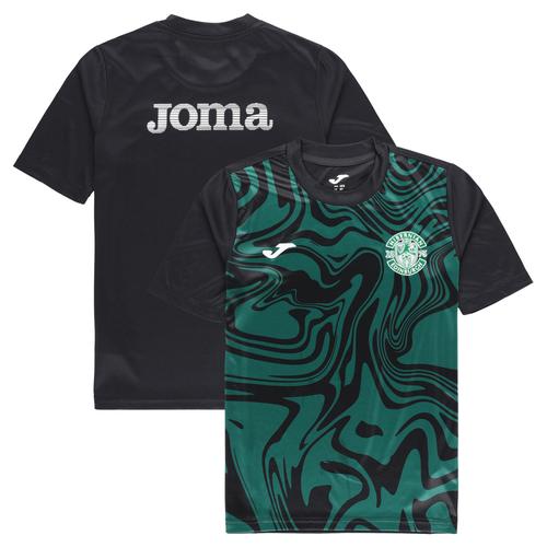 Hibernian Joma Trainer Trainingsoberteil - Grün/Schwarz - Kinder