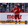 Alex DeBrincat Detroit Red Wings Autographed 8"" x 10"" Jersey Celebrating Photograph