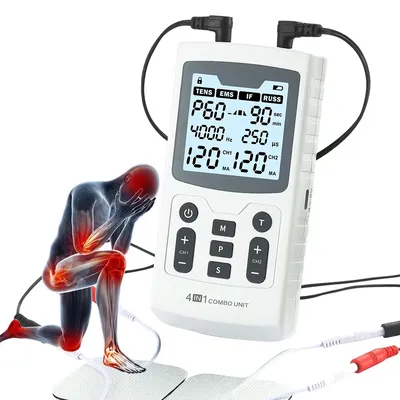 Electric Muscle Therapy Stimulator High-Frequency Interferential Physiotherapy Device IFT RUSS TENS