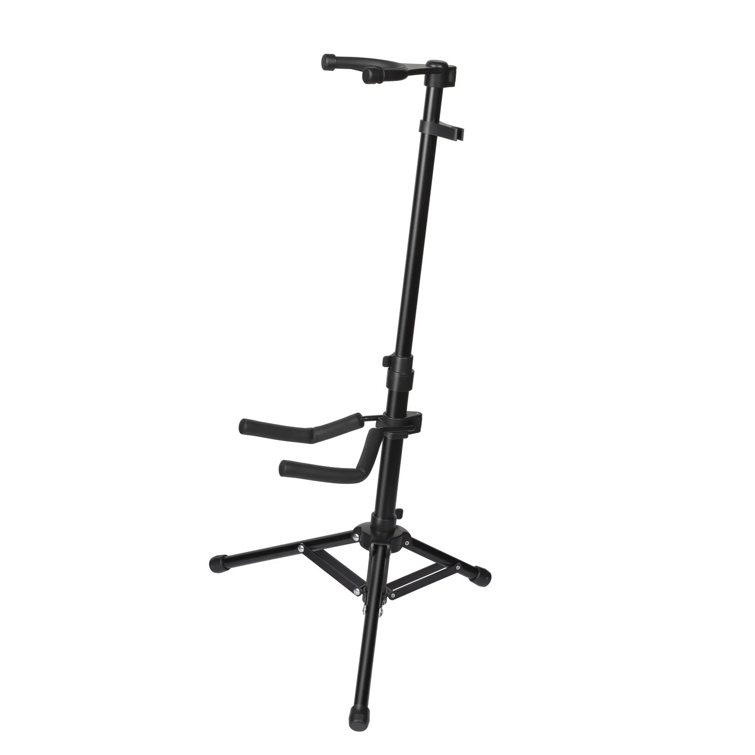 Flanger Geigen ständer geschlungene Ukulele Metallst änder einzelne Bogen positionen schwarz 3-beinige Stütz halterung Ukulele Geigen teile Image