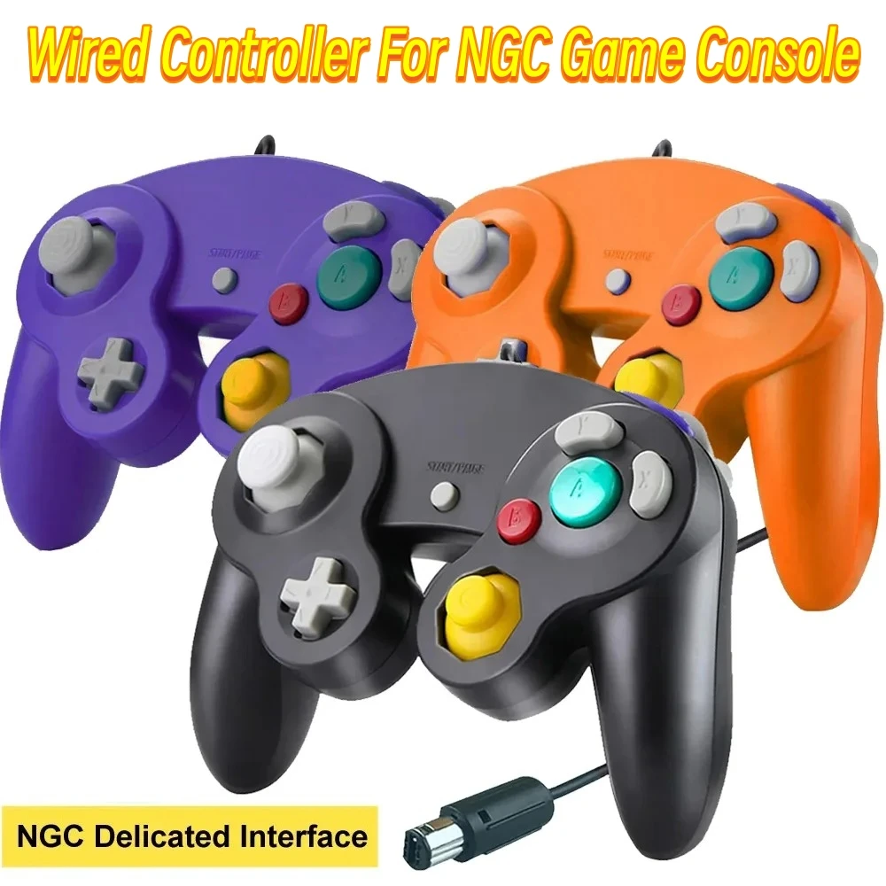 Für Gamecube Controller Wired Handheld Joystick Kompatibel Nintend Für NGC Controller Für Wii Gamepads Image