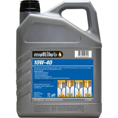 Multilub - Motoröl 10W-40 5l mit Verschleißschutz Image
