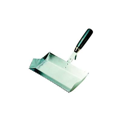 Klebekelle für Porenbeton Breite 100 mm Stahl verzinkt Zahnung 5 - Jung Henkelmann Image