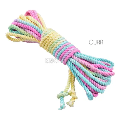 Multi Colored BAMBOO ROPE 6mm x 8M diy Bondage Rope