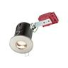 Downlight doccia Knightsbridge resistente al fuoco Cromo spazzolato, 230 v IP65 GU10 ic